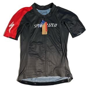 NWT Specialized SLR Road Fit Jersey Black Red Woman's Medium